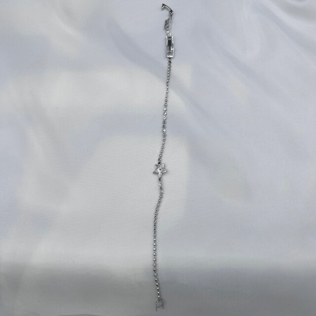 Zirkon Su Yolu Bileklik // 252 - Sılver