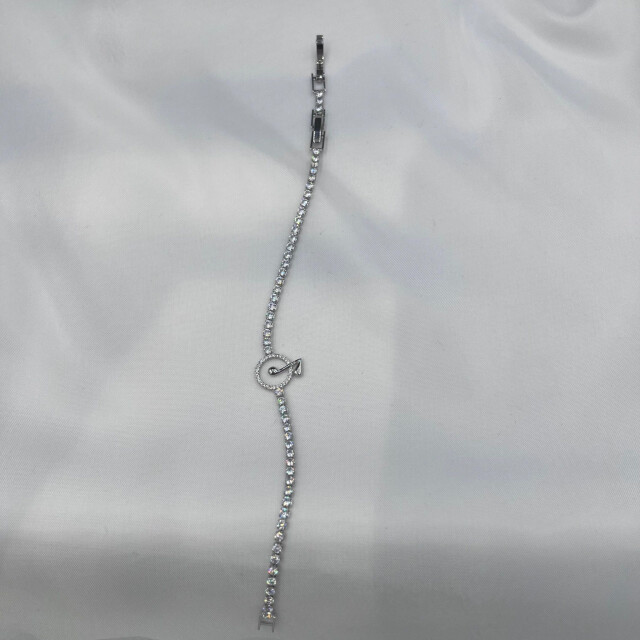 Zirkon Su Yolu Bileklik // 105 - Sılver